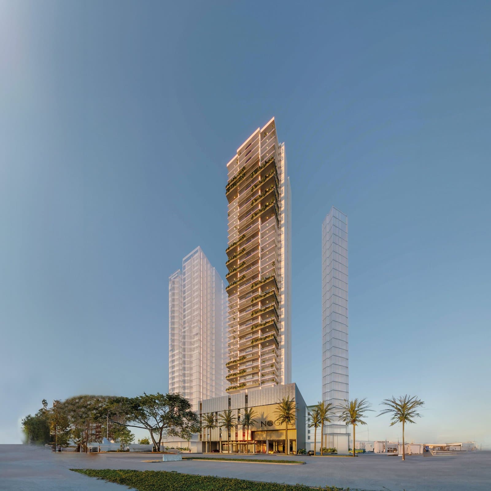 apartamento nuevo en costa del este, ciudad de panamá — proyecto nogal — 2 recámaras
